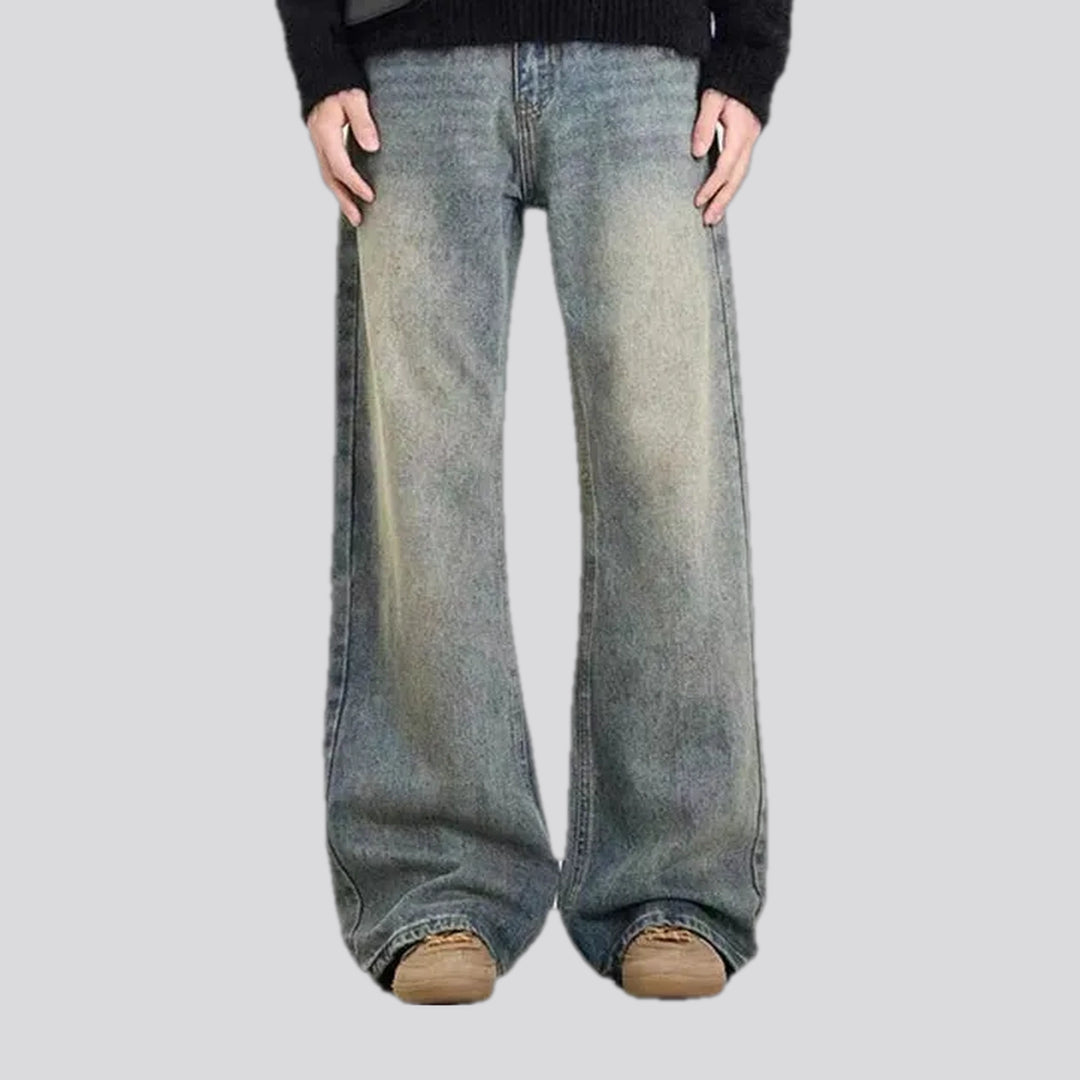 Washed Out Medium Fit Men's Jeans | Jeans4you.shop